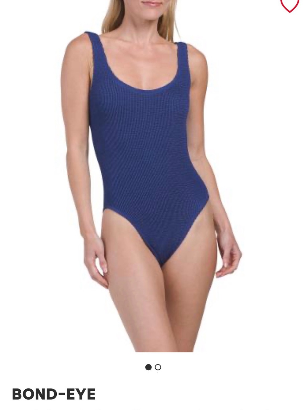 Bond Eye Madison Sapphire One Piece - NWT